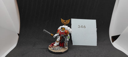 (1) Sanguinary Priest W/Jump Pack Converted Painted Blood Angels Space Marines Warhammer 40k -2267-