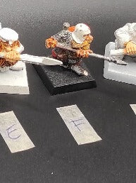 (1) Dwarf with Spear Warhammer Fantasy Miniatures -1121-