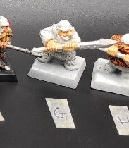 (1) Dwarf with Spear Warhammer Fantasy Miniatures -1122-