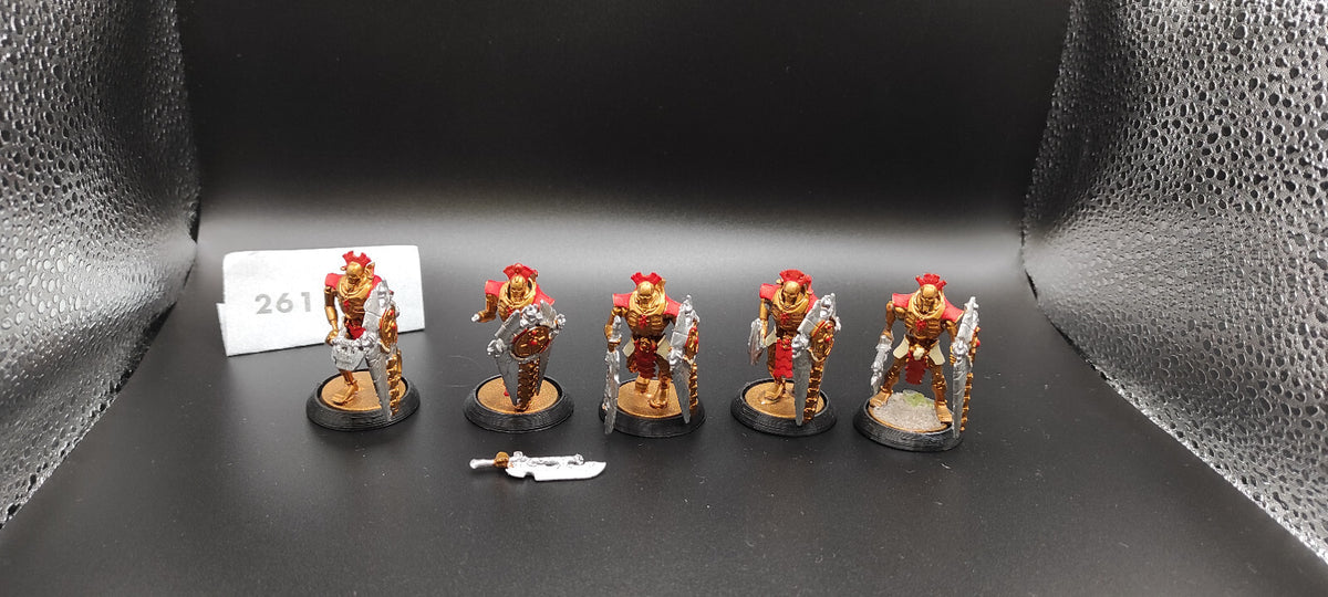 (5) Lychguard Necrons Warhammer 40k -1436-
