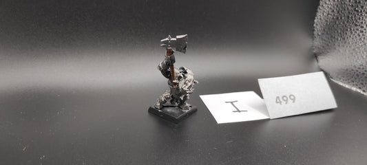 (1) Black Orc METAL Orcs & Goblins Warhammer Fantasy Miniatures -1601-