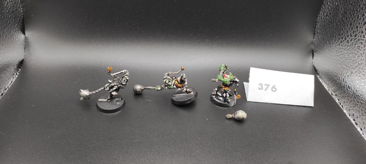 (3) Goblin Fanatics METAL Orcs & Goblins Warhammer Fantasy Miniatures -1603-