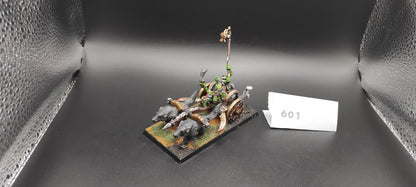 (1) Goblin Chariot Metal Orcs & Goblins Warhammer Fantasy Miniatures -1606-
