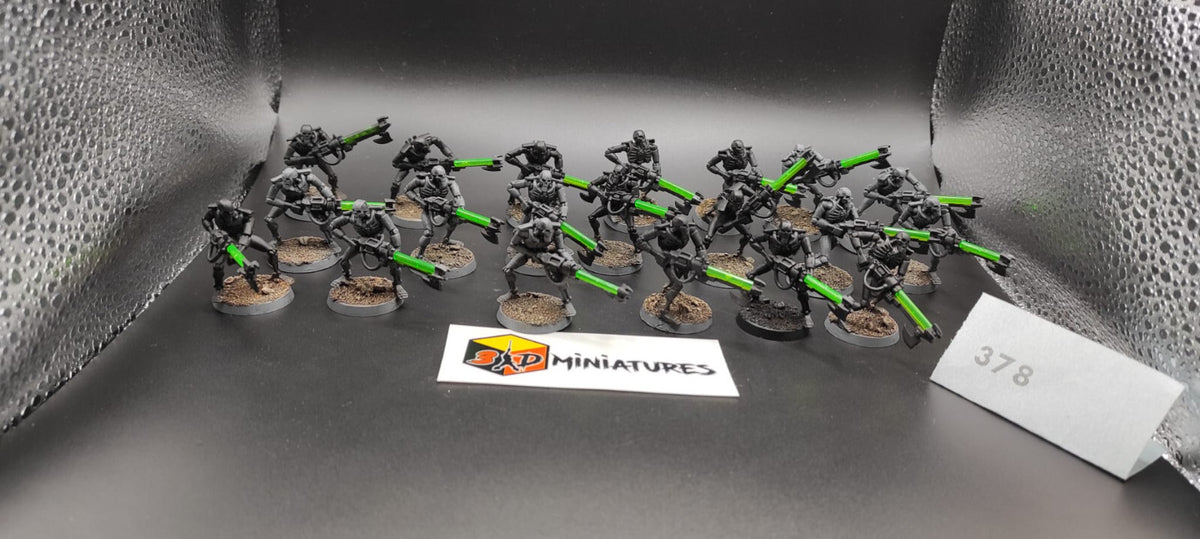 (20) Necron Warriors Warhammer 40k -1444-