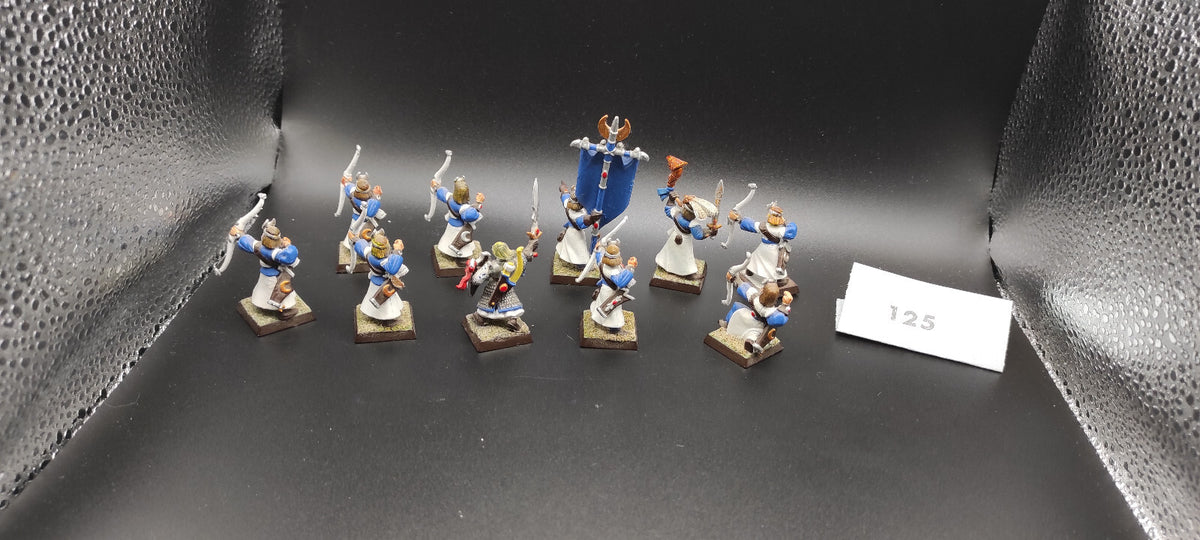 (10) Elven Archers Guard High Elves Warhammer Fantasy Miniatures -2358-