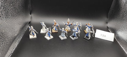 (10) Elven Archers Guard High Elves Warhammer Fantasy Miniatures -2359-