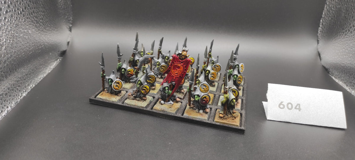 (20) Night Goblins Orcs & Goblins Warhammer Fantasy Miniatures -1607-