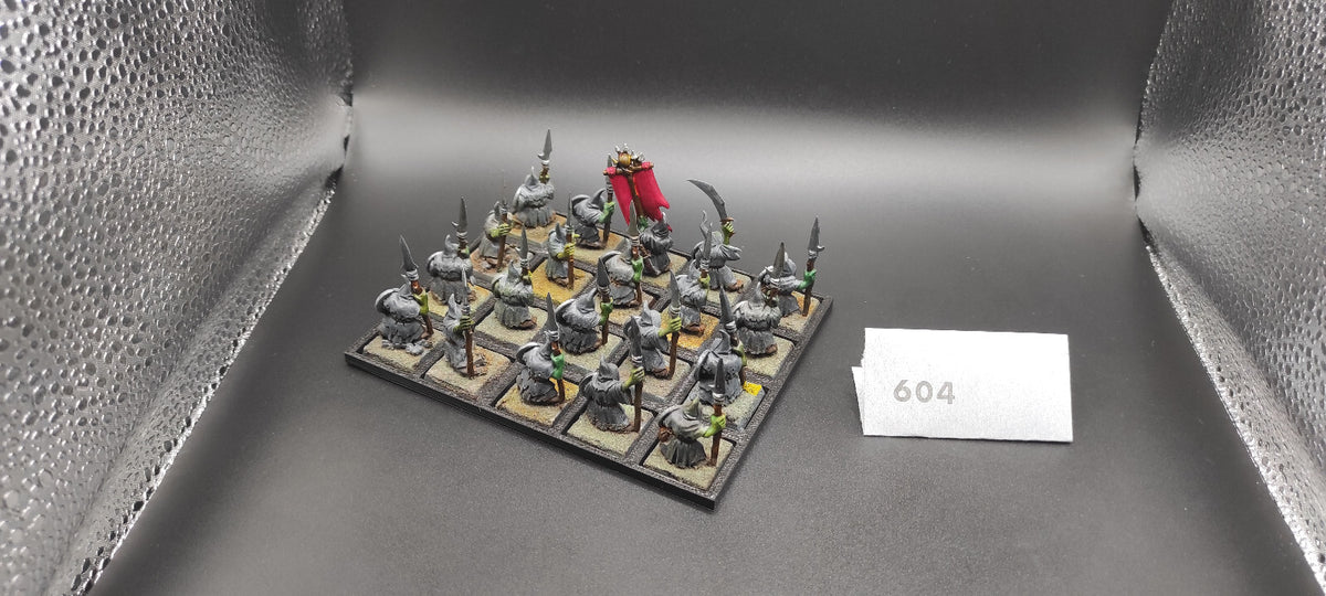 (20) Night Goblins Orcs & Goblins Warhammer Fantasy Miniatures -1607-