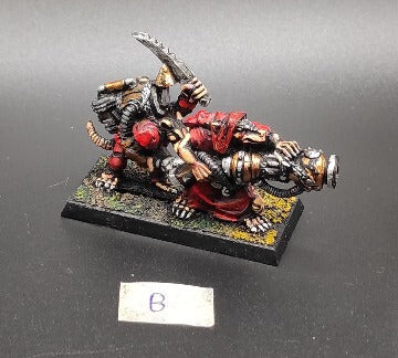 (1) Warpfire Thrower Metal OOP Skaven Warhammer Fantasy Miniatures -1494-