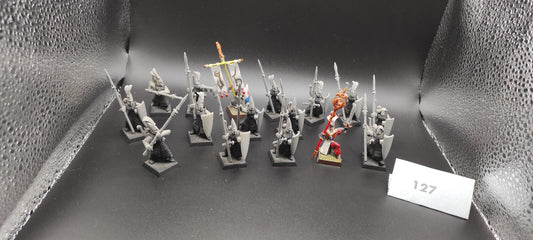 (16) Elven Spearmen Guards High Elves Warhammer Fantasy Miniatures -2360-