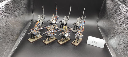 (8) Silver Helms High Elves Warhammer Fantasy Miniatures -2361-