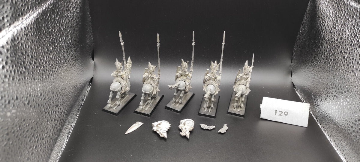 (5) Dragon Princes High Elves Warhammer Fantasy Miniatures -2362-