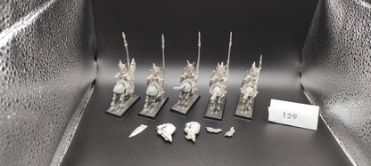 (5) Dragon Princes High Elves Warhammer Fantasy Miniatures -2362-