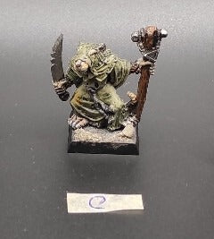 (1) Plague Monk Metal Skaven Warhammer Fantasy Miniatures -1497-