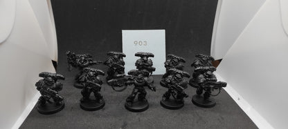 (10) Metal Sternguard Veterans Converted Space Marines Warhammer 40k -2276-