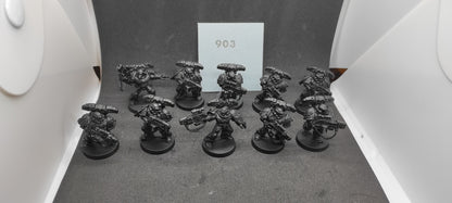 (10) Metal Sternguard Veterans Converted Space Marines Warhammer 40k -2276-
