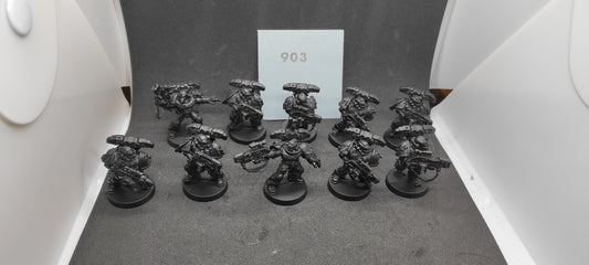 (10) Metal Sternguard Veterans Converted Space Marines Warhammer 40k -2276-