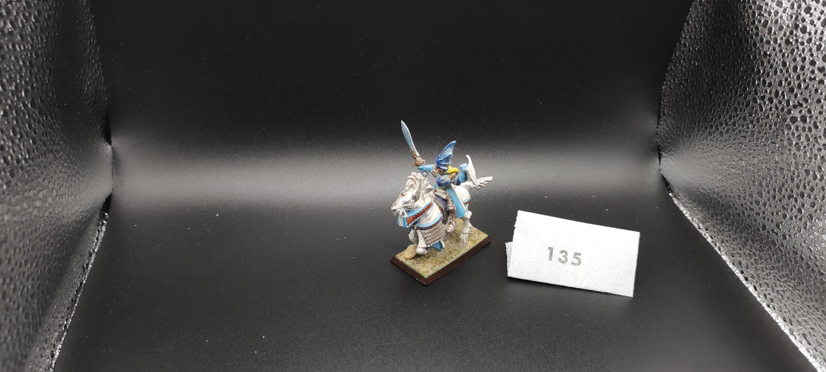 (1) Elven Lord Prince OOP Metal High Elves Warhammer Fantasy Miniatures -2365-