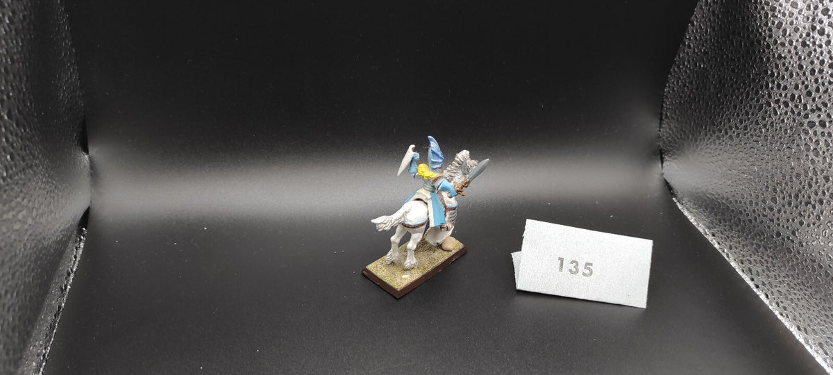 (1) Elven Lord Prince OOP Metal High Elves Warhammer Fantasy Miniatures -2365-