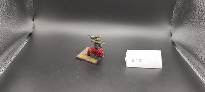 (1) Goblin Warboss Great Cave Squig Metal Orcs & Goblins Warhammer Fantasy Miniatures -1612-