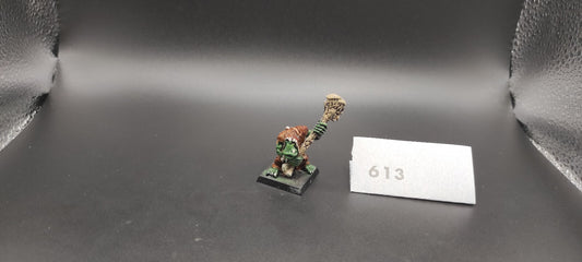 (1) Orc Shaman Metal Orcs & Goblins Warhammer Fantasy Miniatures -1613-