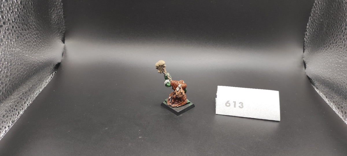 (1) Orc Shaman Metal Orcs & Goblins Warhammer Fantasy Miniatures -1613-