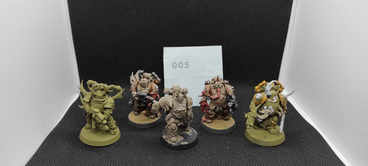 (5) Plague Marines Death Guard Chaos Space Marines Warhammer 40k -2121-
