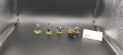(1) Goblin Bolt Throwa Metal Orcs & Goblins Warhammer Fantasy Miniatures -1614-