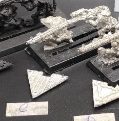 (1) Jezzail Metal Skaven Warhammer Fantasy Miniatures -1503-