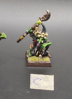 (1) Goblin Shaman Orcs & Goblins Warhammer Fantasy Miniatures -1616-
