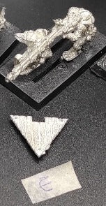 (1) Jezzail Metal Skaven Warhammer Fantasy Miniatures -1505-