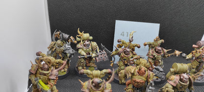 (10) Plague Marines Death Guard Chaos Space Marines Warhammer 40k -2123-