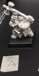 (1) Dwarf Hammerers Warhammer Fantasy Miniatures -1155-