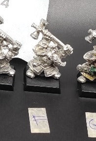 (1) Dwarf Hammerers Warhammer Fantasy Miniatures -1160-