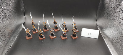 reserved egco-50 Warhammer Fantasy WHFB Dark Elves LOT GROUP 3: Executioners reserved egco-50