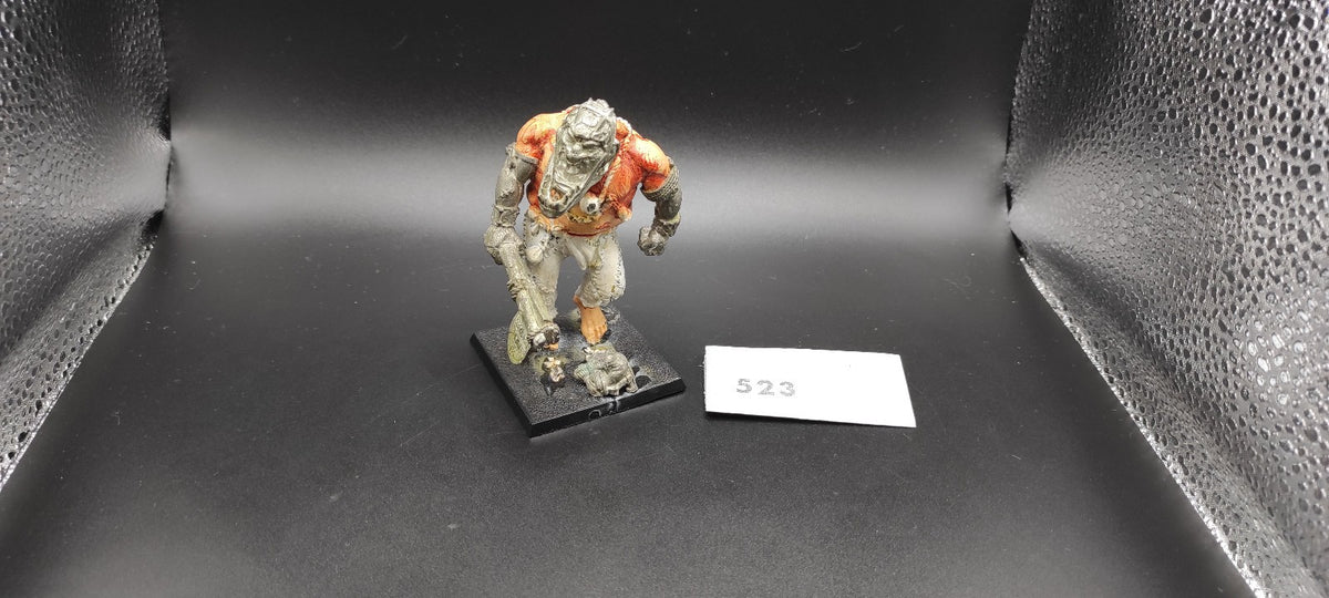 (1) Giant Metal Orcs & Goblins Warhammer Fantasy Miniatures -1632-