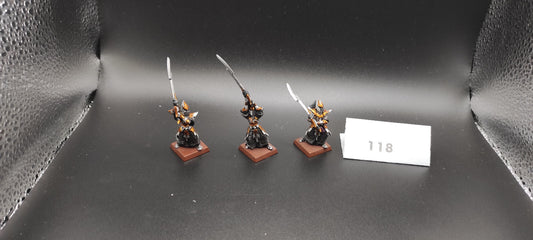 reserved egco-50 Warhammer Fantasy WHFB Dark Elves LOT GROUP 3: Executioners reserved egco-50