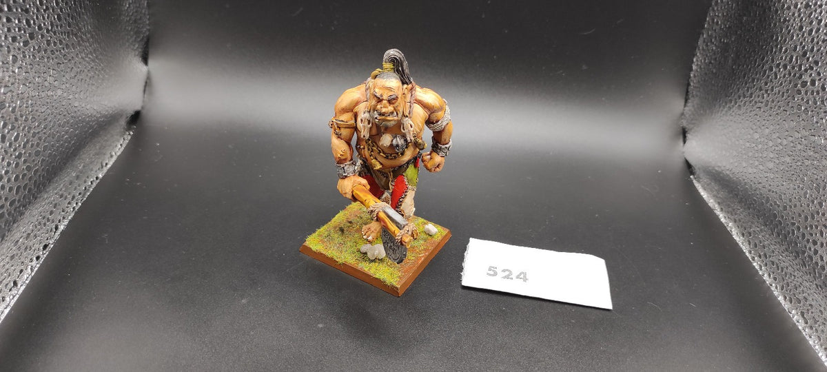 (1) Giant Metal Orcs & Goblins Warhammer Fantasy Miniatures -1633-
