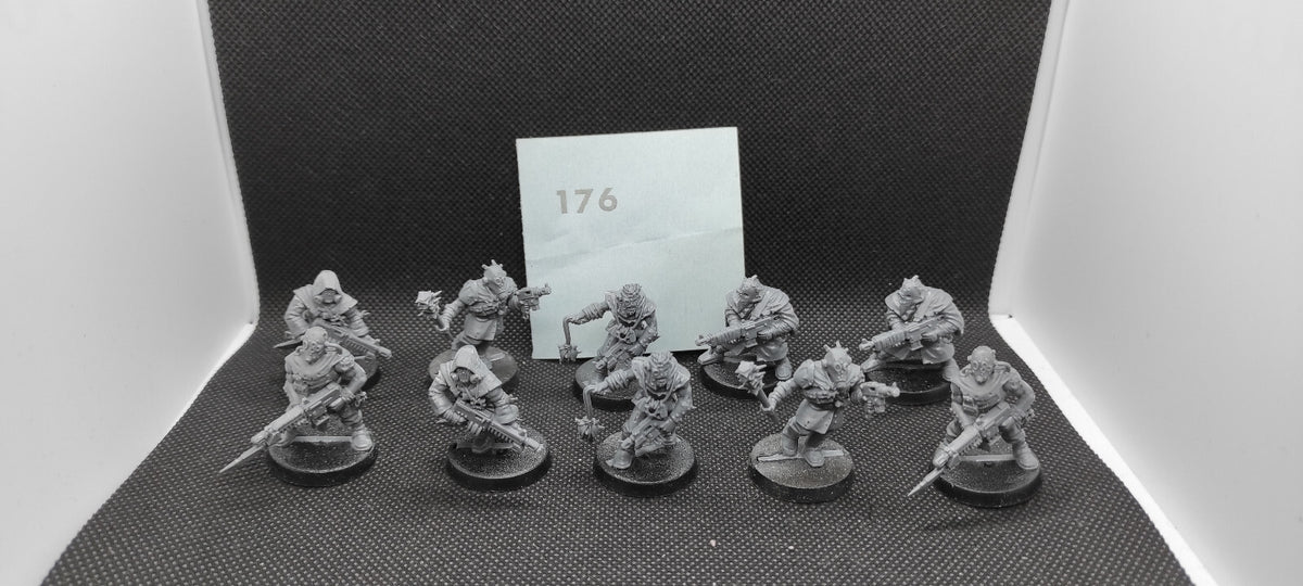 (10) Chaos Cultists Chaos Space Marines Warhammer 40k -2138-