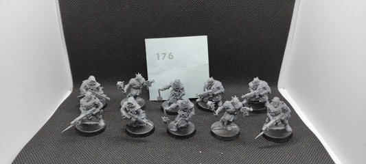 (10) Chaos Cultists Chaos Space Marines Warhammer 40k -2138-