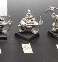 (1) Dwarf Miners Warhammer Fantasy Miniatures -1174-