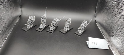 (5) Goblin Riders MANTIC Orcs & Goblins Warhammer Fantasy Miniatures -2507-