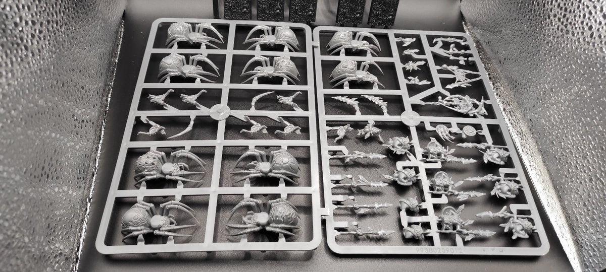 (10) Goblin Spider Riders Battle for Skull Pass Orcs & Goblins Warhammer Fantasy Miniatures -1642-
