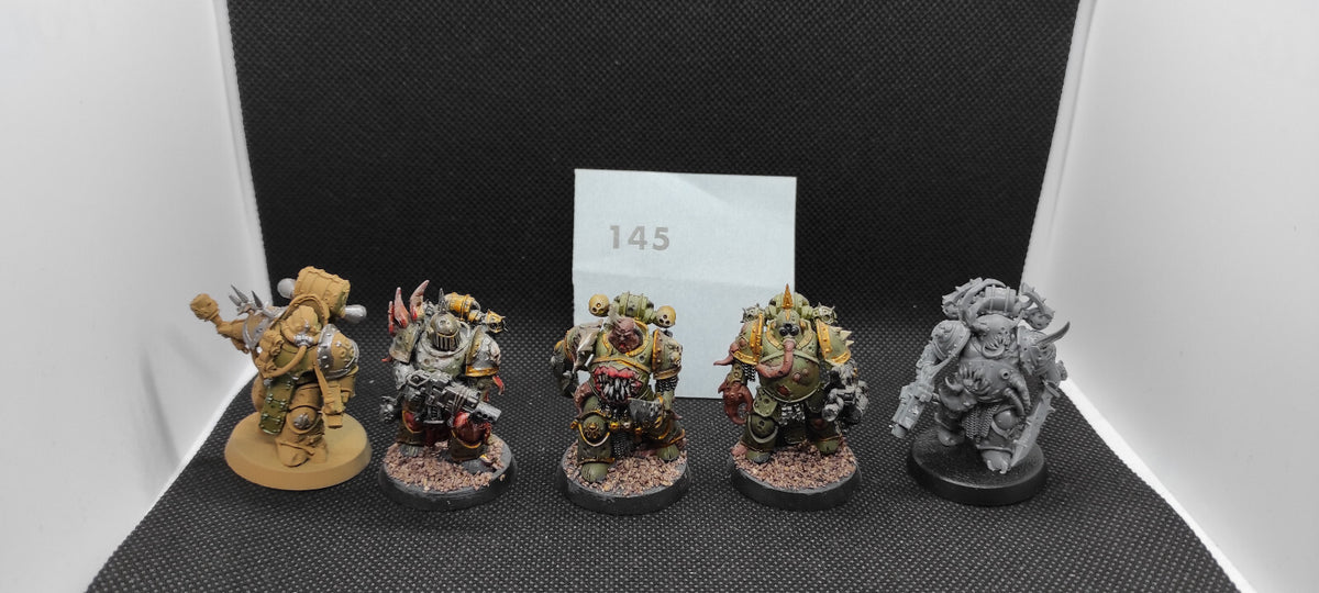(5) Plague Marines Death Guard Chaos Space Marines Warhammer 40k -2144-