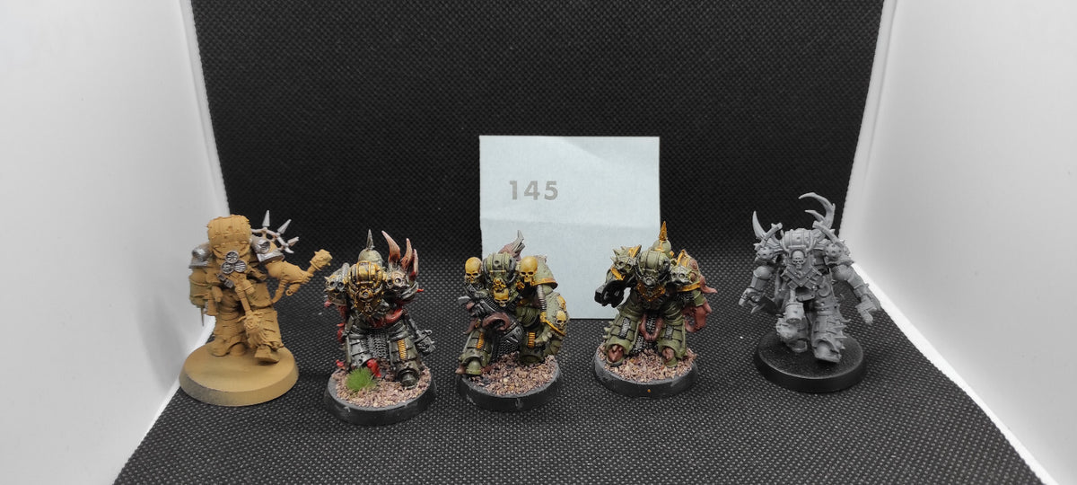 (5) Plague Marines Death Guard Chaos Space Marines Warhammer 40k -2144-