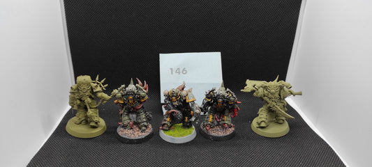 (5) Plague Marines Death Guard Chaos Space Marines Warhammer 40k -2145-