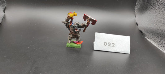 (1) Grimgor Ironhide Black Orc Warboss Orcs & Goblins Warhammer Fantasy Miniatures -1648-