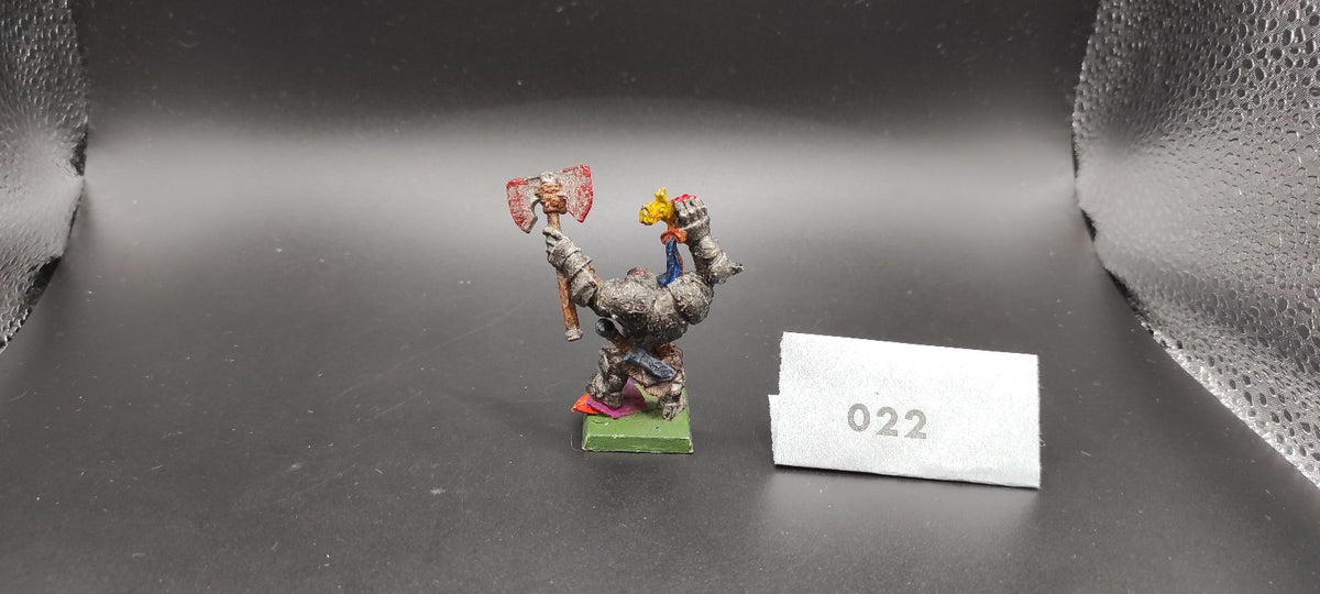 (1) Grimgor Ironhide Black Orc Warboss Orcs & Goblins Warhammer Fantasy Miniatures -1648-