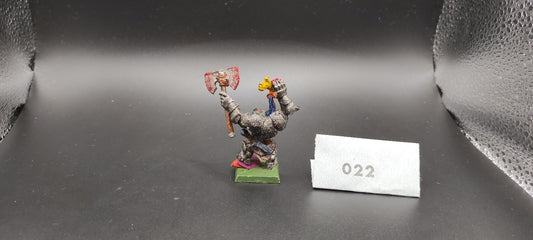 (1) Grimgor Ironhide Black Orc Warboss Orcs & Goblins Warhammer Fantasy Miniatures -1648-