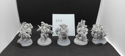(5) Plague Marines Death Guard Chaos Space Marines Warhammer 40k -2149-